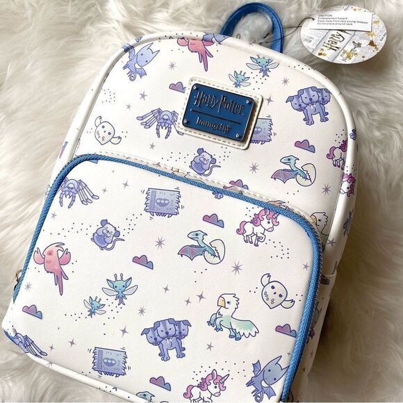 Loungefly Harry Potter Magical Creatures Mini Backpack - Picture 1 of 4